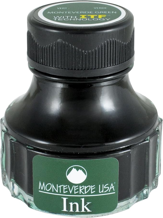Monteverde USA Ink with ITF Technology, 90 ml Monteverde Green (G308MG)