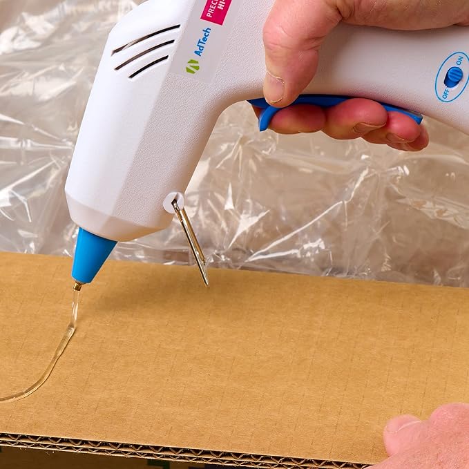 AdTech Crystal Clear Hot Glue Gun Sticks (W220-14ZIP50) – All-Purpose Glue Sticks for Crafting, Scrapbooking & More. 50 Pieces. Length: 4” Diameter: .44”. (Pack of 2)