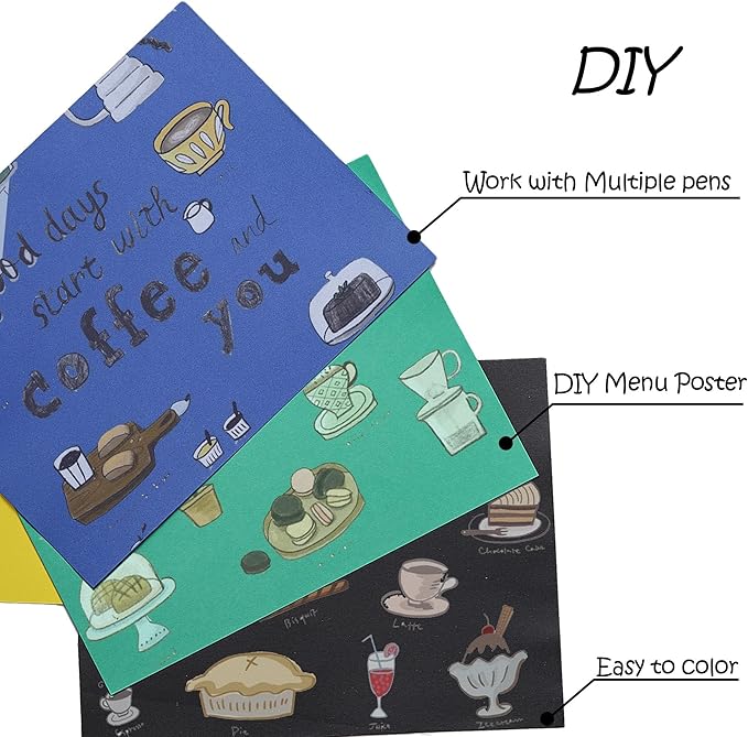 Colored Cardstock for Crafts and Cards, 8.5 x 11 inch / 90 Sheets /8 Colors Paper 65Ib 180g UAP08