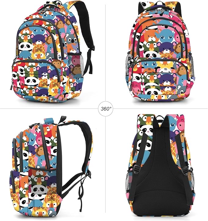 rickyh style Lightweight Elementary Durable Backpack Student Kids Waterproof Backpack