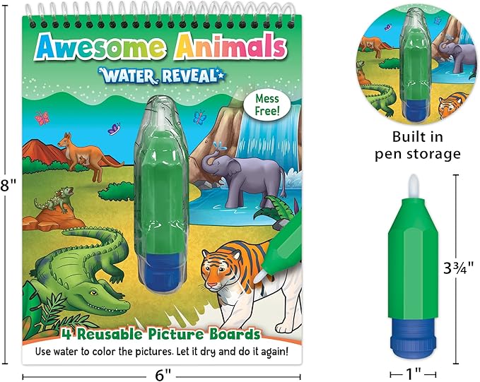 Teacher Created Resources Awesome Animals Water Reveal (TCR21002)