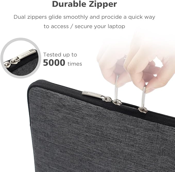 NIDOO Laptop Sleeve 14 inch Laptop Carrying Case Protective Computer Bag for Lenovo ThinkPad X1 Carbon/ThinkPad T14 L14 T490 T480 / Chromebook 3/15" Surface Laptop 4 / Acer Chromebook 514 Notebook