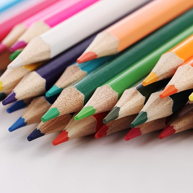 Mr. Pen- Colored Pencils for Adult Coloring Books, 36 Pack, Soft Core Color Pencils for Adult Coloring Book, Drawing, Sketching, Blending & Shading-Art Supplies