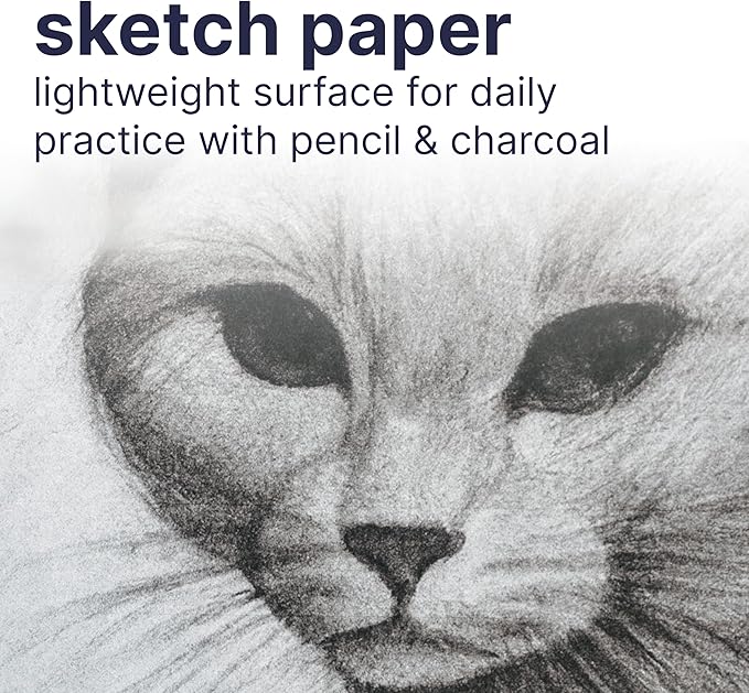 Strathmore 200 Series Sketch Pad, 9x12 inch, 100 Sheets, Tape Bound - Artist Sketchbook for Drawing, Illustration, Art Class Students (Pack of 12)