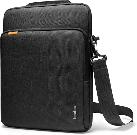 tomtoc 360 Protective Laptop Sleeve Designed for 16-inch New MacBook Pro M4/M3/M2/M1 Pro/Max 2024-2019, Water-Resistant Well-Organized Accessory Sleeve Case with Handle