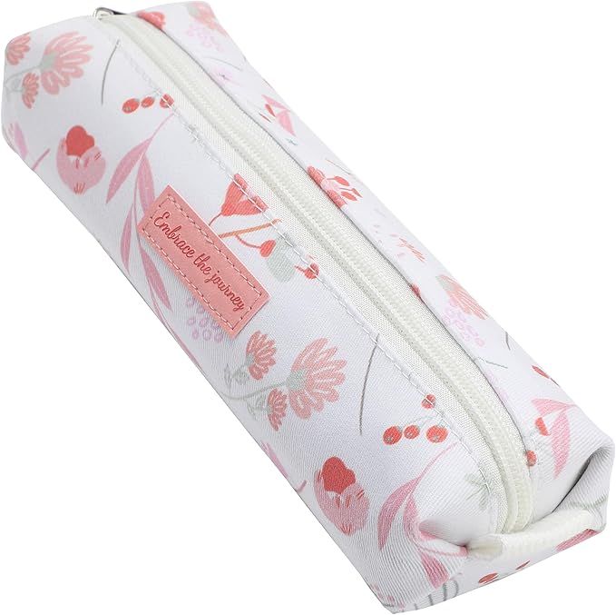 Mr. Pen- Cute Pencil Case Pouch, Multipurpose Canvas Bible Pencil Pouch, Smooth Zipper, Premium Material, Neat Stitches, Ideal for Stationery, Cosmetics, Electronics, School, Office, Travel