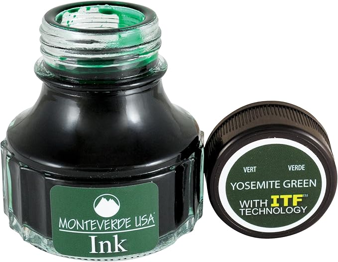 Monteverde USA Ink with ITF Technology, 90 ml Yosemite Green (G308YG)