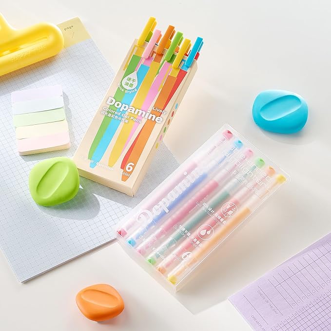 Bible Highlighters No Bleed, Double-Ended 12 Pack Assorted Pastel Colors Highlighter, Chisel and Fine Tips for School & Bible Study, Quick-Dry Pens for Note Taking, Journaling & Art