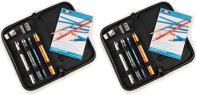 Royal & Langnickel WatercolorPencilSetKeepN'Carry, 13 Piece Set (Pack of 2)