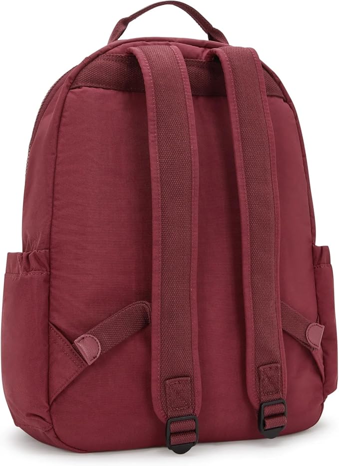 Kipling Women's Seoul 15" Laptop Backpack, Durable, Roomy with Padded Shoulder Straps, Built-In Protective Sleeve