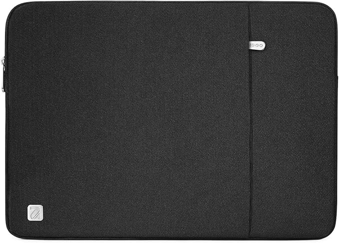 NIDOO 11 Inch 13 Inch Laptop Sleeve Computer Carrying Case Bag for 13" iPad Pro M2 M4 / 13" iPad Air M2/ 13" Surface Pro 10 9 8 7 X/ 13" MacBook Pro Air/12.7" Lenovo Tab P12 / 13.4" XPS 13 Plus, Black