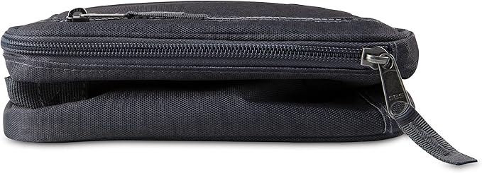 PackIt(R) Freezable Classic Lunch Box, City Charcoal, Built with EcoFreeze(R) Technology, Collapsible, Reusable, Zip Closure With Front Pocket and Buckle Handle, For Work Lunch