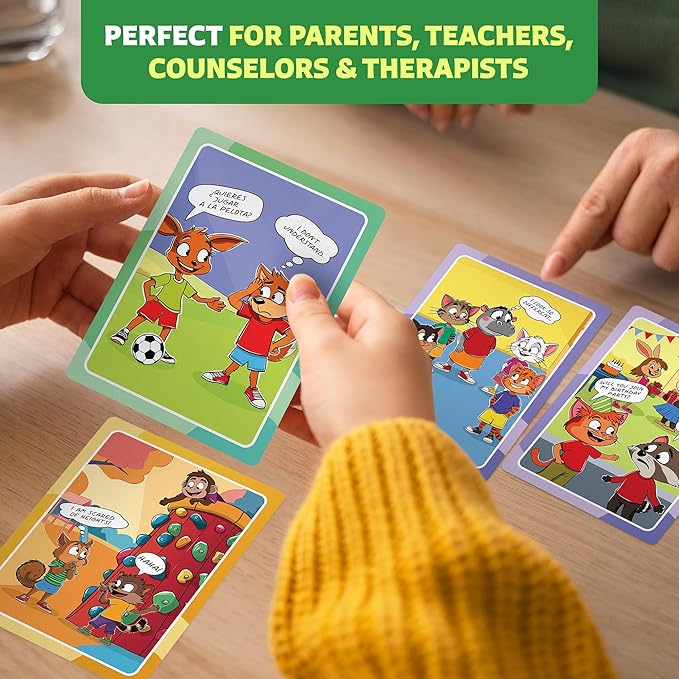 Who What Why Cultural Diversity & Inclusion Cards for Kids – SEL Game for Empathy, Disability, Social Awareness & Coping Skills – Learning Culture & Traditions Conversation Cards, Ages 4+