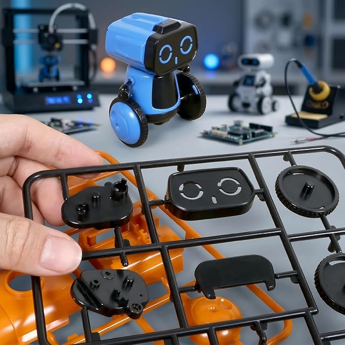 Science Saltwater-Powered Robot Kit, No Batteries Required, DIY Toys, Scientific Experiments, Creative Toy, Environmental Protection, for Festival Boys & Girls