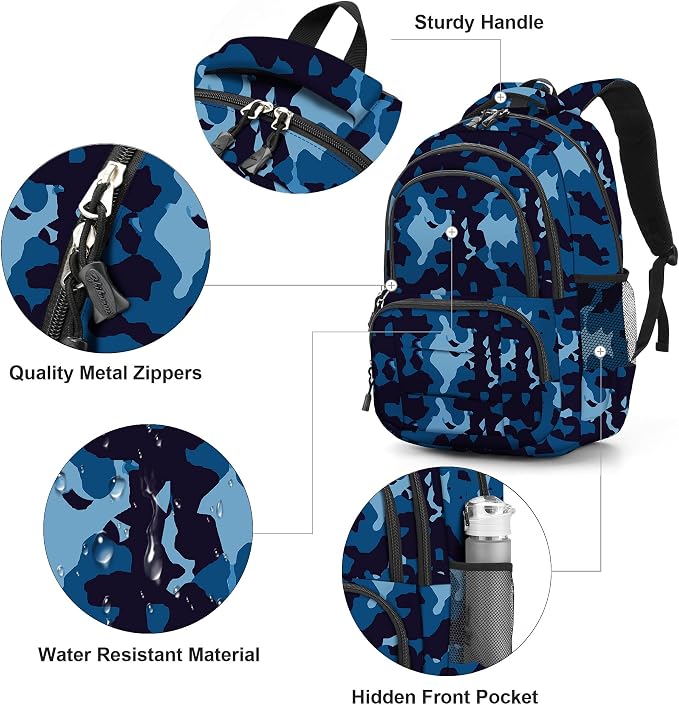 rickyh style Kids Lightweight Durable Elementary Student School Backpack