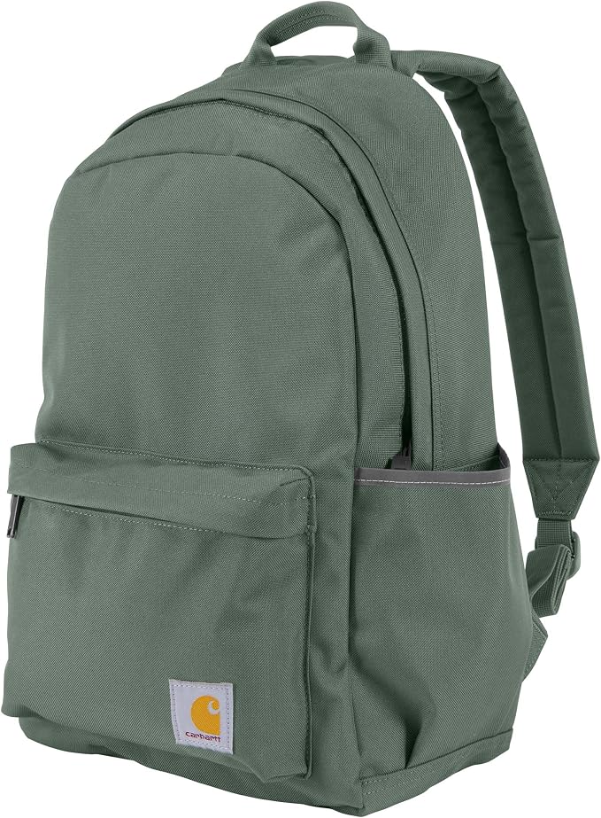 Carhartt Classic 21L Backpack Green Slate | Classic Laptop, Water-Resistant Pack with 15 Laptop Sleeve and Organizational Compartments