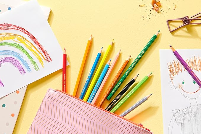 Faber-Castell Classic Colored Pencils Tin Set, 48 Vibrant Colors In Sturdy Metal Case | Spring Craft Supplies