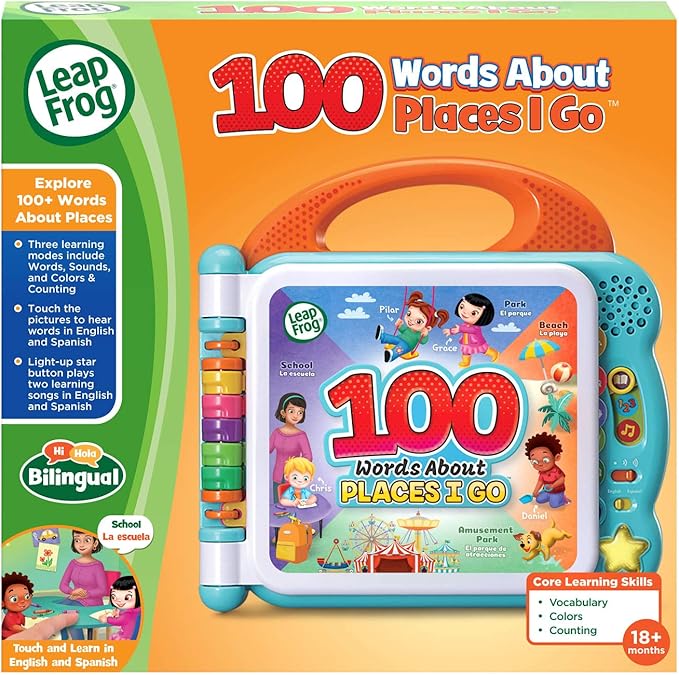 LeapFrog 100 Words About Places I Go Book