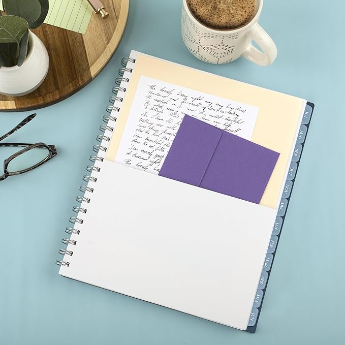 Mead Planner 2026-2027 Weekly & Monthly Academic 15-Month April-June, 8-1/2" x 11", Terra (1802-905A)