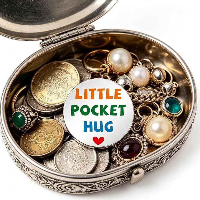 Back to School Supplies for Boys Girls Little Pocket Hug Token | First Day of School Gifts Back to School Stuff for Teens Son Daughter Grandkids Cute School Supplies for Girls