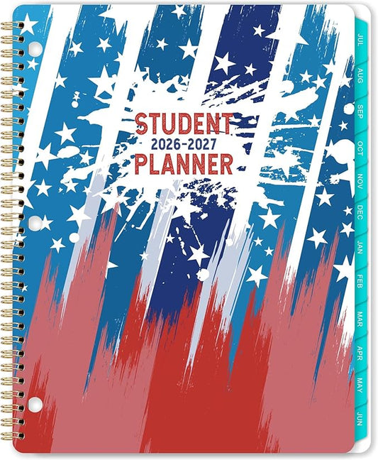 Coboll Student Planner 2026-2027- 2026-2027 School Planner from July 2026 - June 2027, 2026-2027 Academic Planners with Stickers & Inner Pocket for Middle/High School, College Students, 8.5" X 11"
