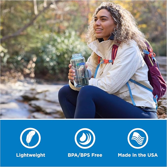 Nalgene 32 oz Wide Mouth Water Bottle