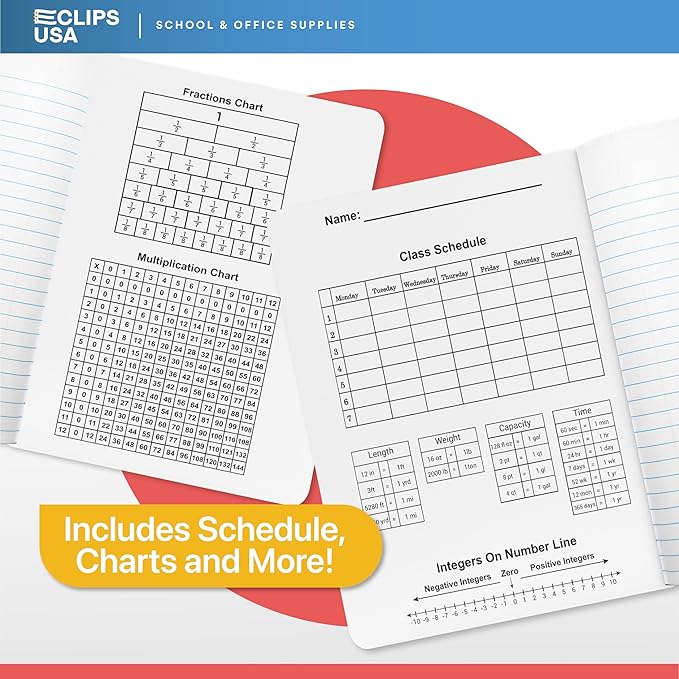 Composition Notebook College Ruled Composition Notebooks Black Bulk Marble College Ruled Notebook Hard Cover 100 sheets, 200 Pages 9.75” x 7.25” (48 Pack)