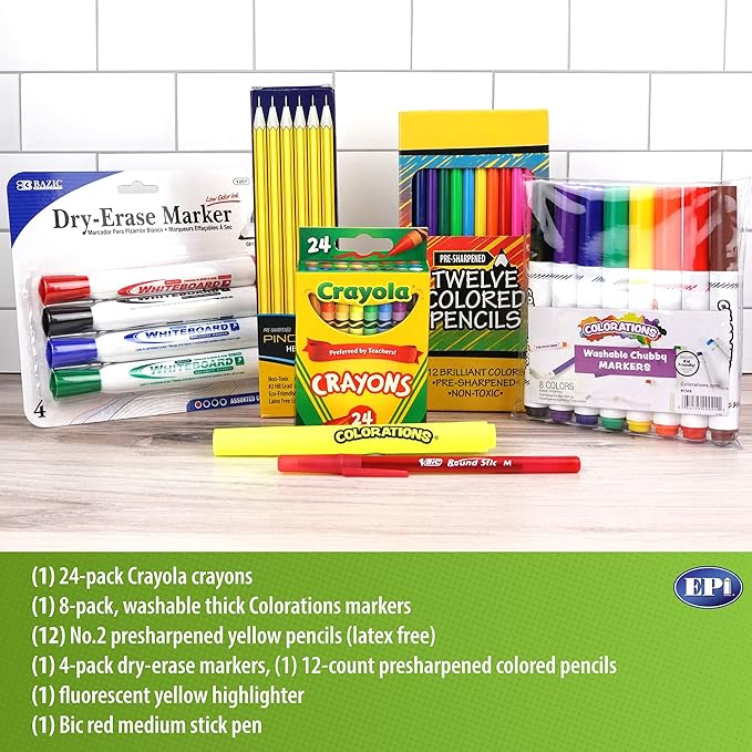 EPI Essential School Supply Kit (2nd Grade (120 Packs))