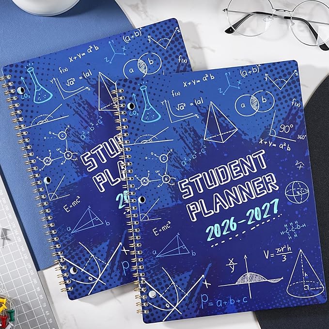 Student Planner 2026-2027 - Academic Year Weekly & Monthly School Planner, Aug 2026 - June 2027, 11’’ × 9’’, Academic Planner with Stickers, Monthly Tabs, Perfect Organizer