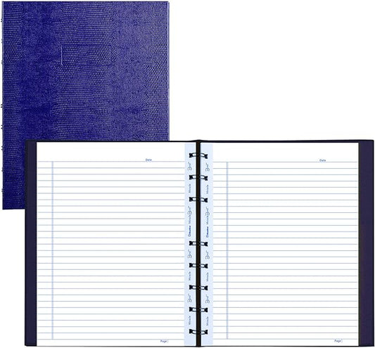Blueline MiracleBind Notebook, 1-Subject, Medium/College Rule, Purple Cover, (75) 9.25 x 7.25 Sheets