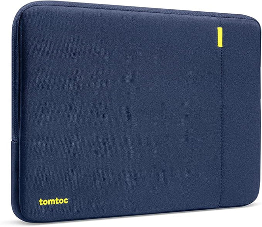 tomtoc 360° Protective Laptop Sleeve for 13-inch New MacBook Air M5/A3449 (2026) M4/A3240, M3/A3113, M2/A2681, M1/A2337, Water-Resistant Computer Case Bag Fits 13" MacBook Neo A18 & MacBook Pro M2/M1