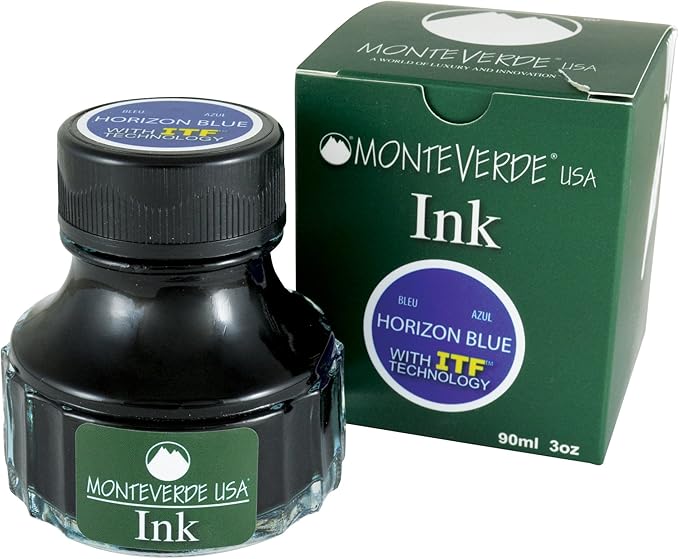 Monteverde USA Ink with ITF Technology, 90 ml Horizon Blue (G308HB)