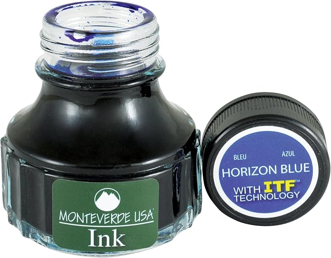 Monteverde USA Ink with ITF Technology, 90 ml Horizon Blue (G308HB)