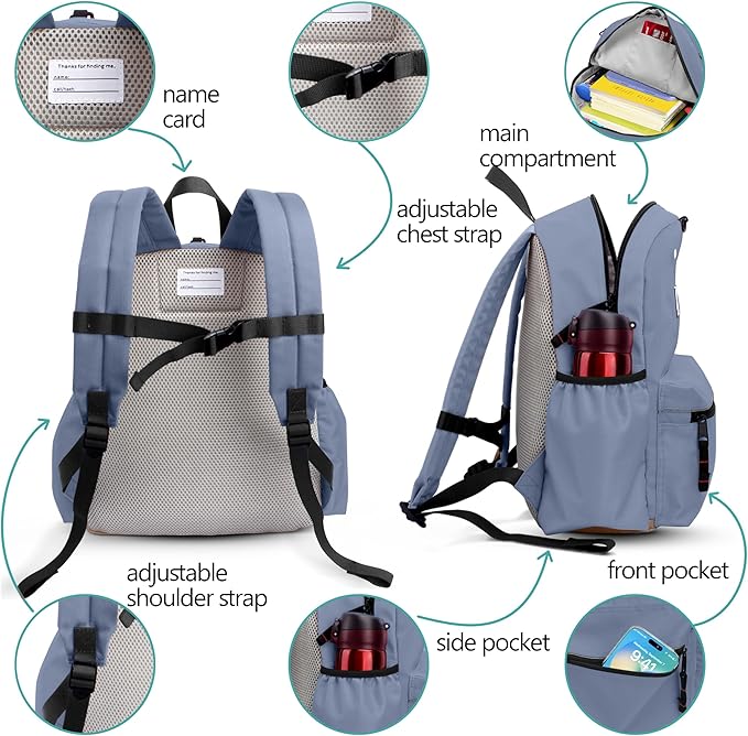 atgark Toddler Backpack for Boys 2-5: Preschool Kindergarten Backpack - 13" Daycare Backpack Fit A4 Folder