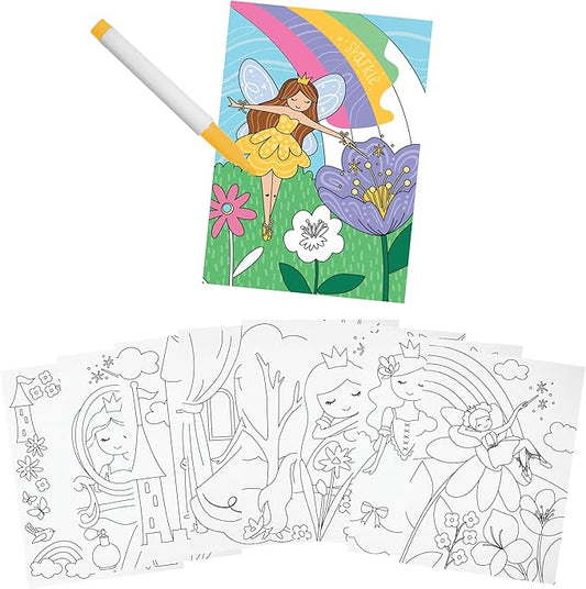 Stephen Joseph, Wonder Ink Toddler Art Set, Mess Free Coloring Pages, Toddler Travel Activity, Fairy Princess