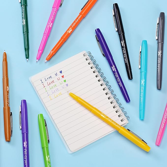 Mr. Pen- Felt Tip Pens, 32 Pack, Assorted Colors, Colored Felt Tip Pens