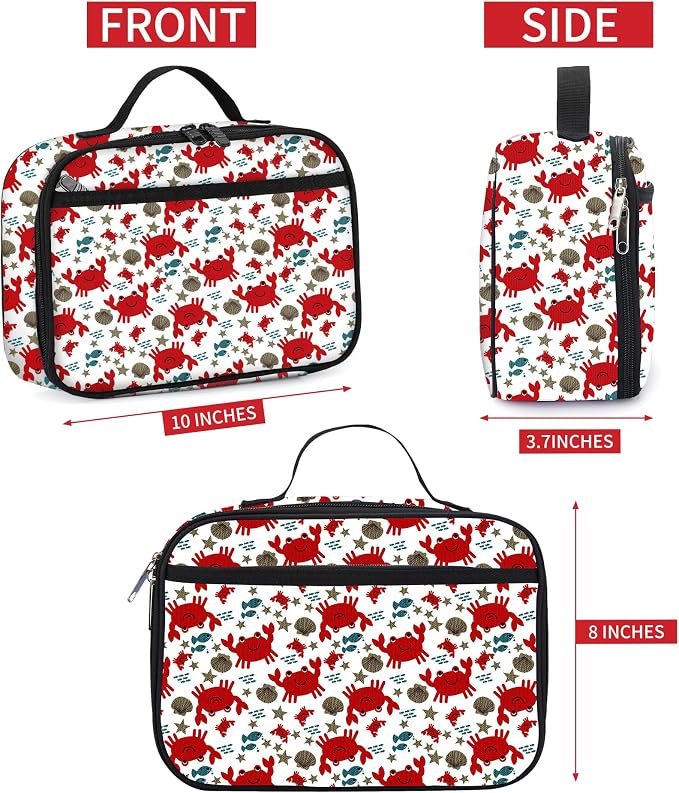 rickyh style Kids Insulated Lunch Box Thermal School Cooler hot Bag for Child