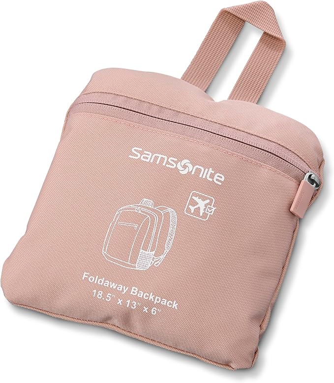 Samsonite Foldaway Backpack, Dusty Rose