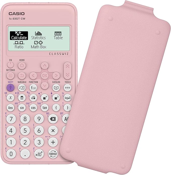 Casio fx-83GTCW Pink Scientific Calculator
