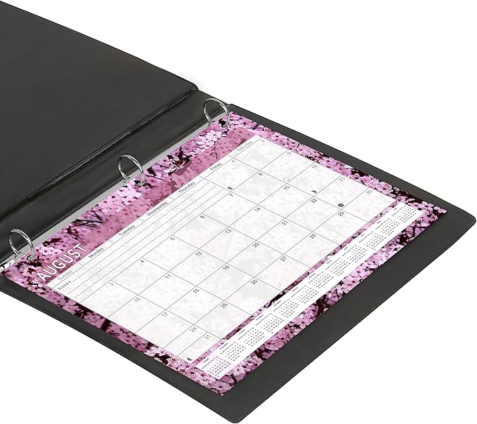 2026-2027 Academic Year 12 Months Student Calendar/College Planner for 3-Ring Binder, Desk or Wall -School Supplies - Made in USA (Edition #021)