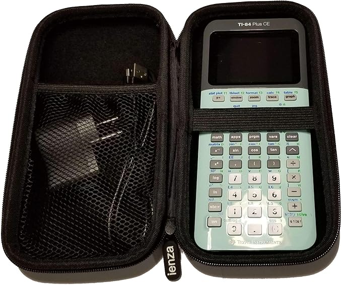 TI-84 Plus CE / TI 84 Graphing Calculator Case