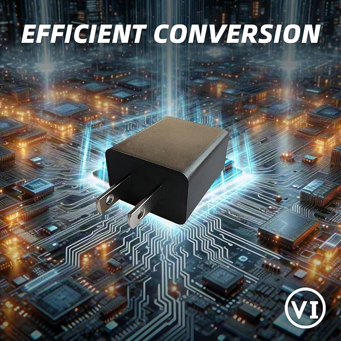 5V1A USB Charger Block for Wall Outlet (UL Certified, Black, 2pcs), 5W Power Adapter Plug for Cell Phones, Tablets, Earphones, Power Banks, Smart Wearables, Toys and More Electronic Gadgets