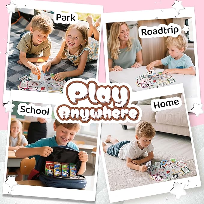 4 Set in 1, 144 Pcs Flash Cards for Toddlers 1-3, Word-Picture Recognition - Telling Time, Animal, Shape, Body Parts Flashcards for Toddler 1-3, Flash Cards for Toddlers 1-3