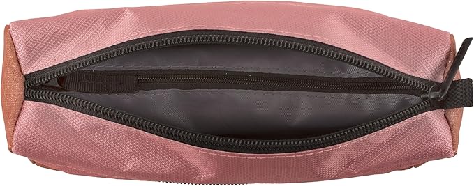 Five Star Pencil Pouch, Pen Case, 9-Pocket Zipper Pouch, Storage Organizer for School Supplies Earbuds Chargers Cables Makeup, Pink/Terracotta (500213F-ECM) (Pack of 12)