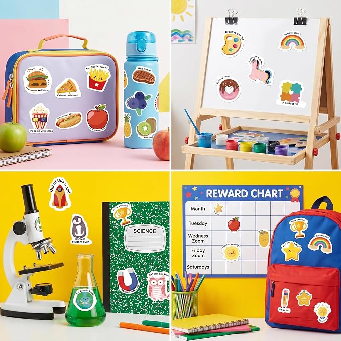 OHOME Back to School Supplies - 120 PCS Teacher Motivational Stickers for Kids Students | Teacher Must Haves Supplies Stuff Essentials Gifts for Classroom Decor,Inspirational Positive Reward Stickers