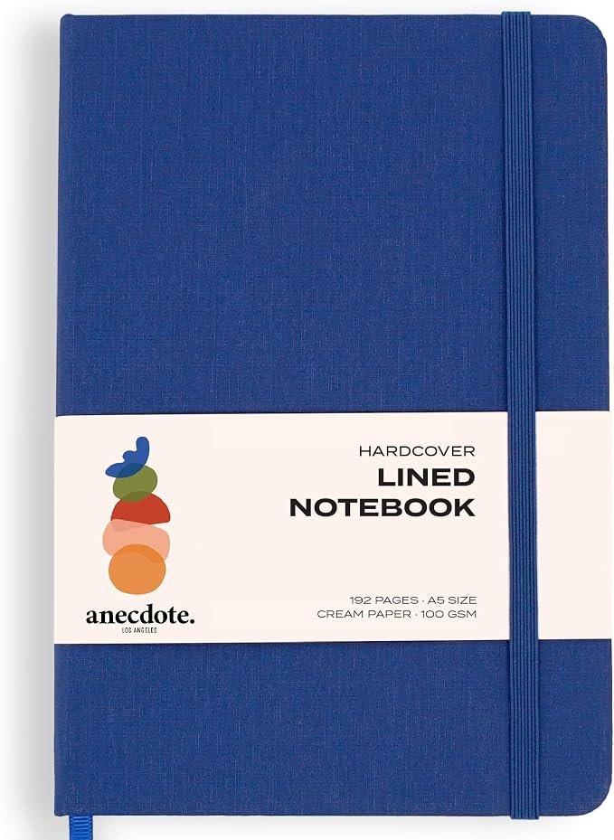 Anecdote Dotted Journal Notebook,192 Pages, A5 size: 8.3" x 5.4"| Hardcover