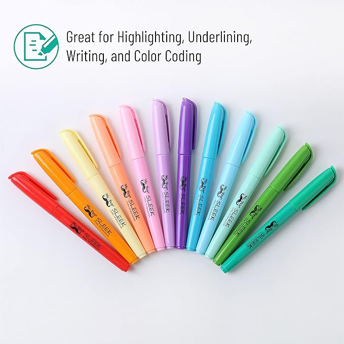 Mr. Pen- Highlighters, 144 Pack, Bulk Set, Assorted Colors, Chisel Tip, Quick-Dry, Smear-Resistant, Odorless Highlighters Bulk for School, Office & Journaling