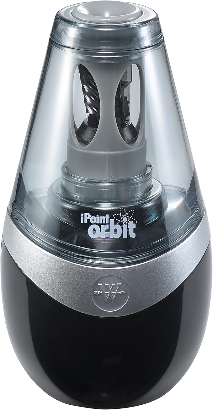 Westcott 16059 iPoint Orbit Electric Pencil Sharpener for Home and Office