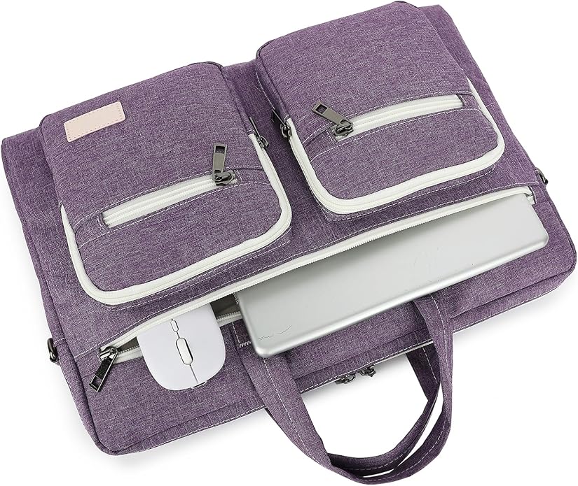 DACHEE Laptop Shoulder Bag for 15 Inch/15.6 Inch Macbook Pro