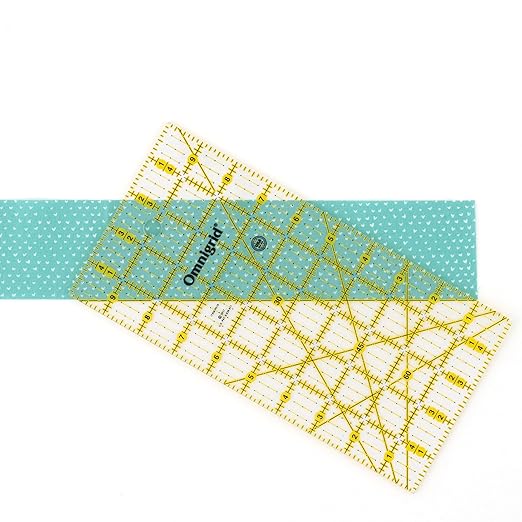 Omnigrid 5" x 10" Rectangle Quilting and Sewing Ruler